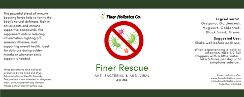 Finer Rescue (Antibacterial & Antiviral)