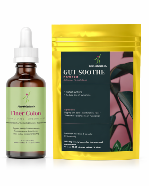Finer Colon (7-Day Herbal Colon Cleanse + Gut Restore System)